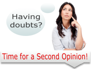 having doubts - time for a second opinion